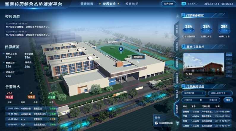 智慧校园-西安市长安区XX中学
